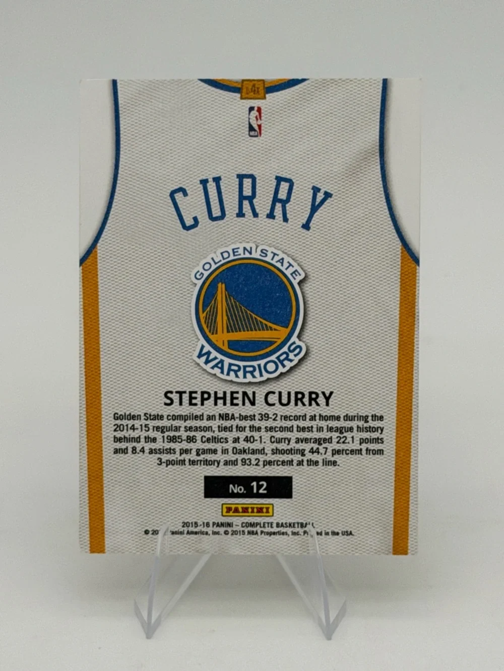 Steph Curry LeBron James Panini Home Set Lot 2015 2016 No 12 No 35 Cards
